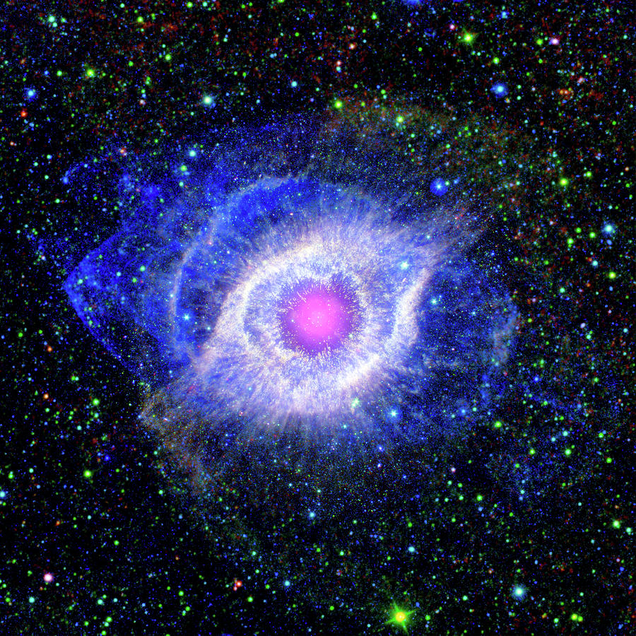 The Helix Nebula - Unraveling at the Seams Photograph by Eric Glaser