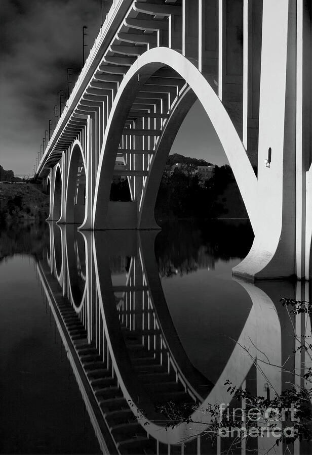 The Henley Street Bridge BW Photograph by Douglas Stucky