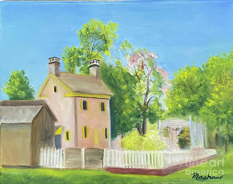 The Hibbs House Painting by Sheila Mashaw