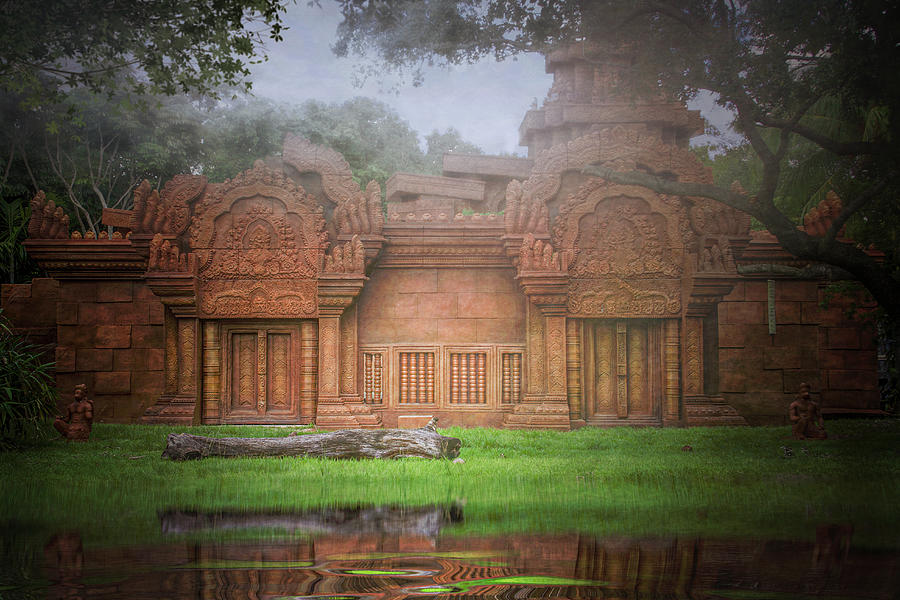 The Hidden Temple Digital Art by Mark Andrew Thomas