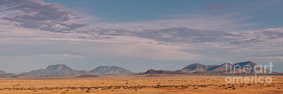 The High Desert Of West Texas Beckons - The View From Fort Davis Towards Alpine And Marfa Photograph