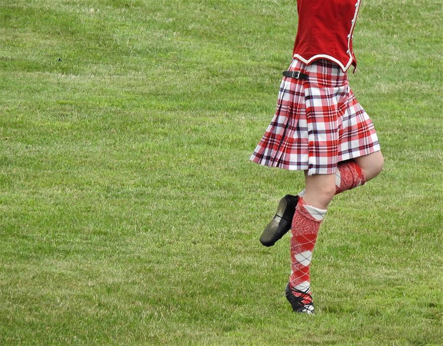 Summer Photograph - The Highland Fling by Betty-Anne McDonald