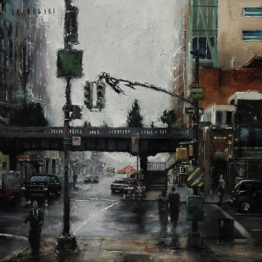 The Highline Painting by Scott Grabowski - Fine Art America