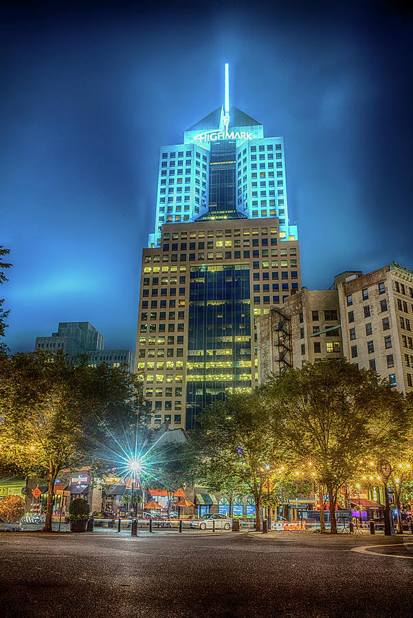 The Highmark Building from Market Square Photograph by Alan Goldberg
