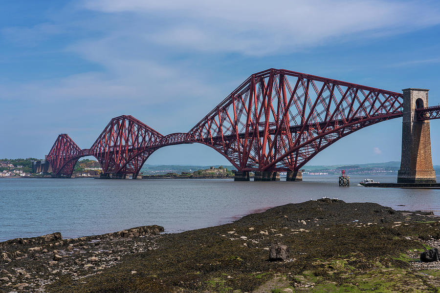 The historic Forth Bridge in Edinburgh, Scotland Photograph by Camera ...