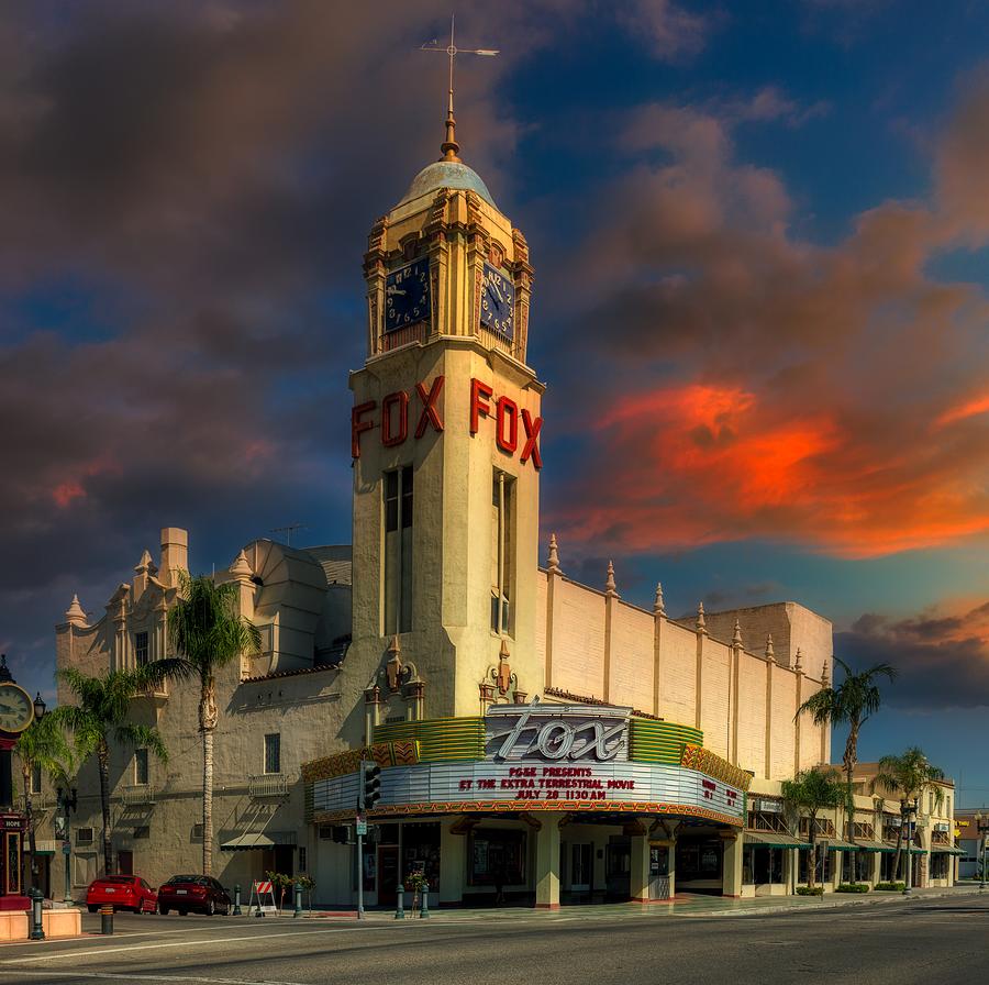 Bakersfield Photograph - The Historic Fox Theatre by Mountain Dreams