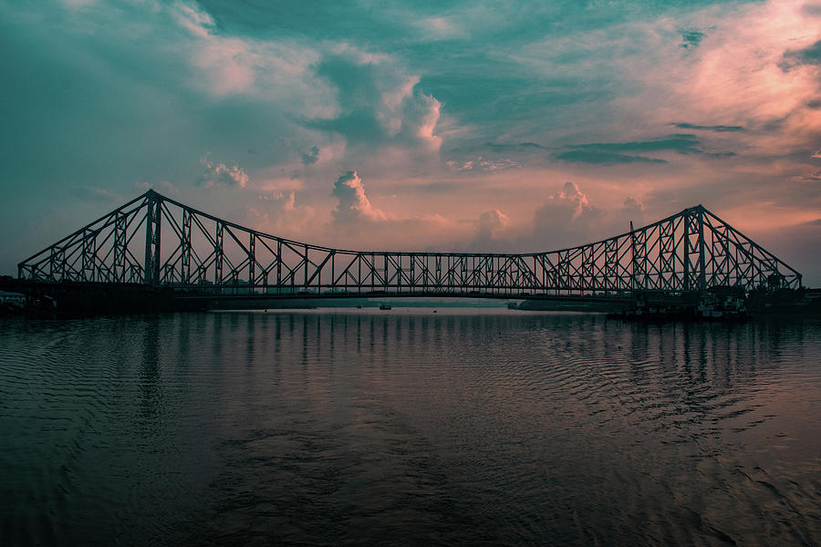 The Historic Howrah Bridge Of Kolkata, India Photograph By Nurjaman ...