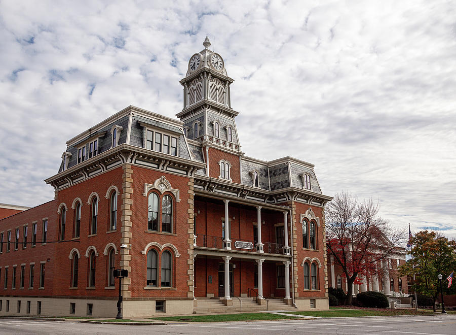 The Historic Medina County Courthouse Photograph by Dale Kincaid