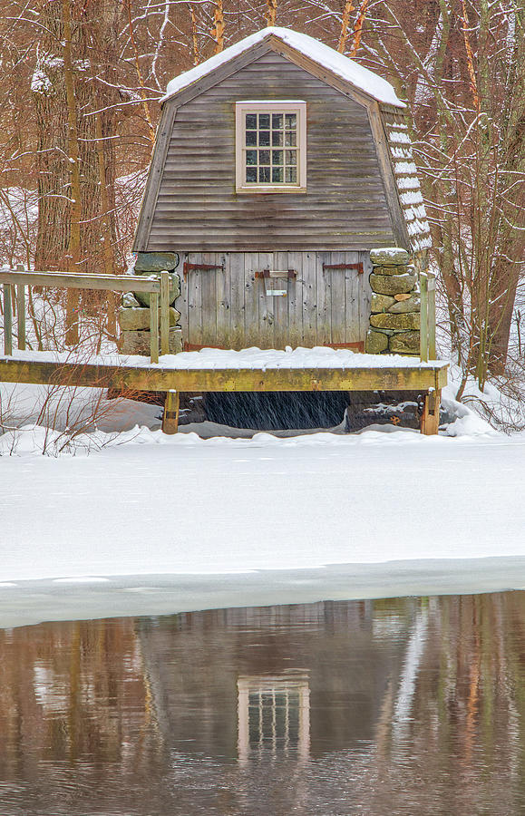 The Historic Old Manse Boathouse Photograph by Juergen Roth