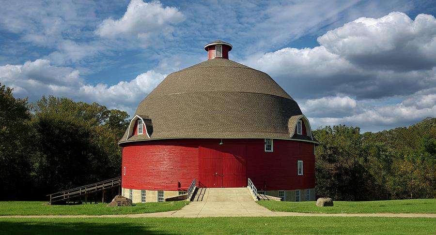 The Historic Ryan Round Barn Photograph by Mountain Dreams