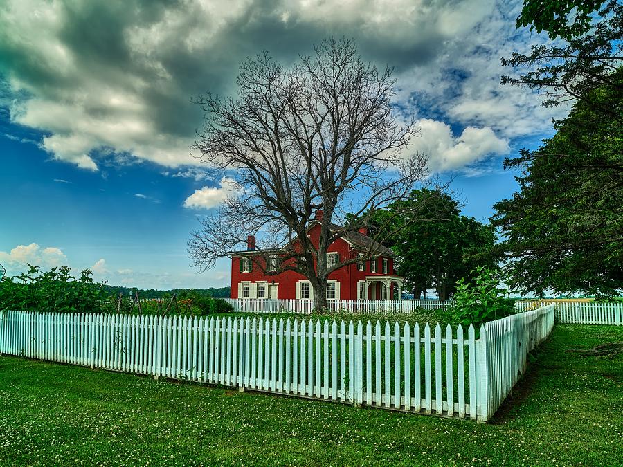 The Historic Sherfy Farmhouse Photograph by Mountain Dreams - Fine Art