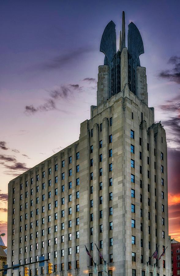 The Historic Times Square Building in Rochester, New York Photograph by ...