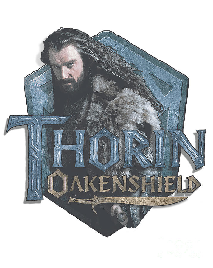 Halloween Digital Art - The Hobbit Lotr Thorin by Rose Wick