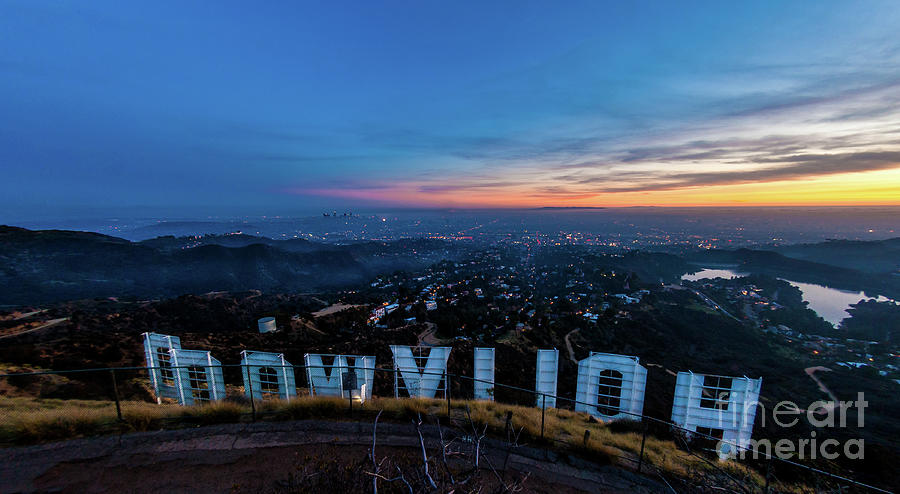 The Hollywood sign  Photograph by Micah May