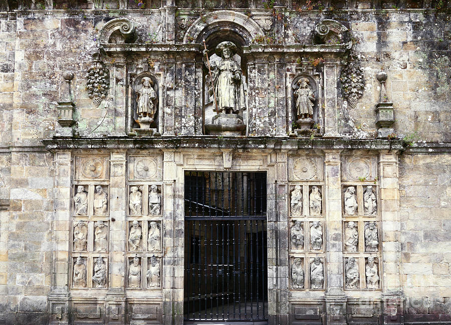 The Holy Door Santiago de Compostela Photograph by James Brunker