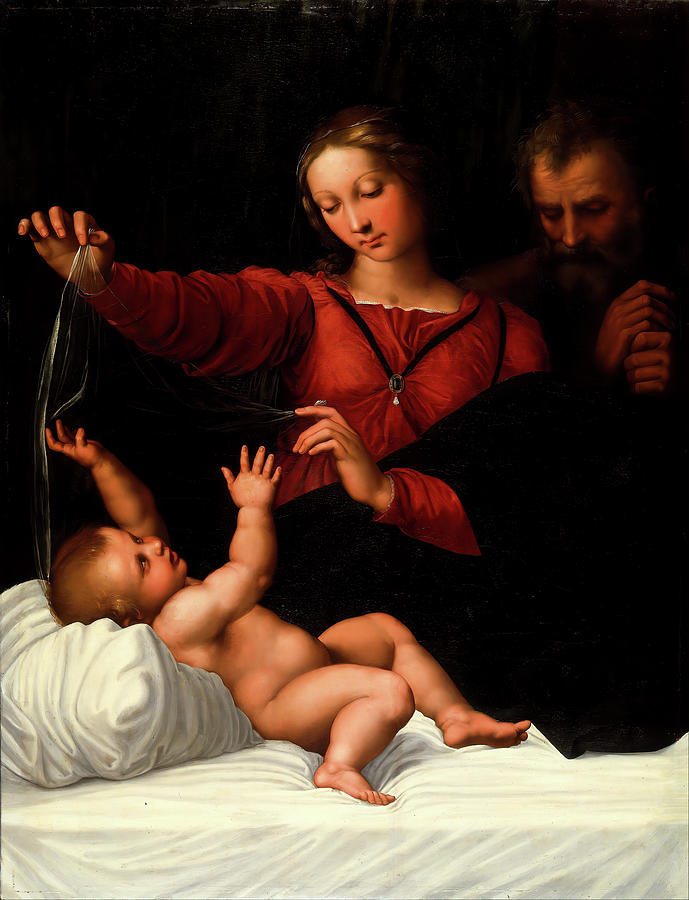 The Holy Family Painting