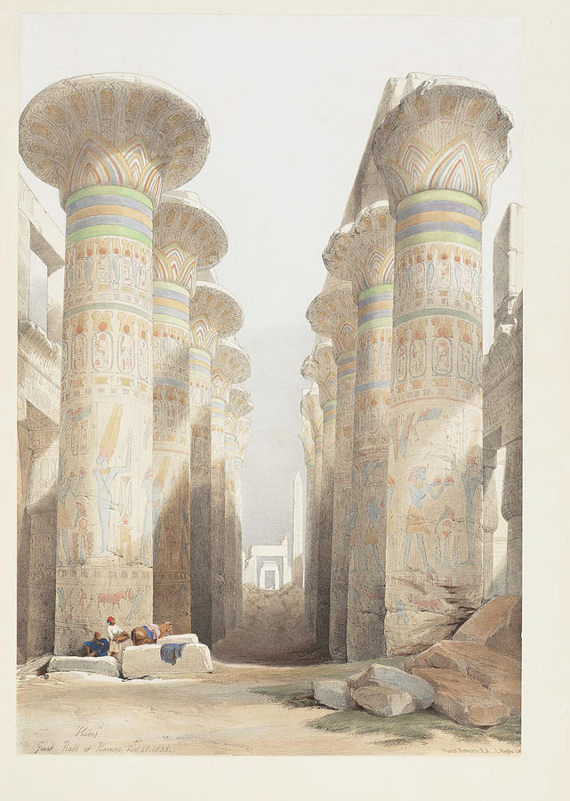 The Holy Land David Roberts Painting by MotionAge Designs - Fine Art ...