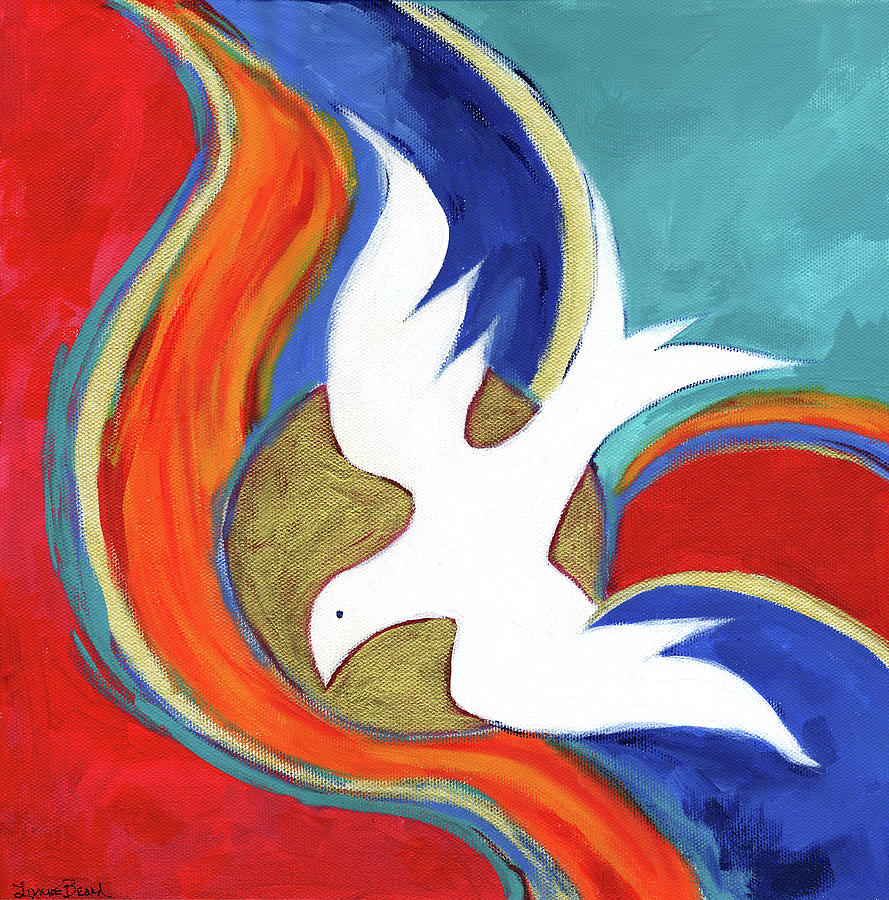 The Holy Spirit Painting by Lynne Beard - Fine Art America