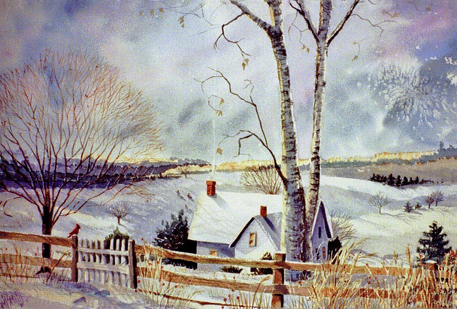 The Homestead Painting by Marilyn Smith