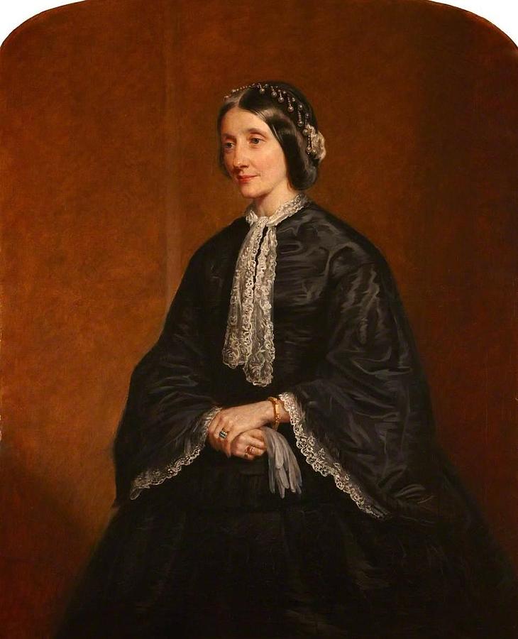 The Hon Harriet Margaret Maxwell Viscountess Bangor 1805-1880 Painting ...