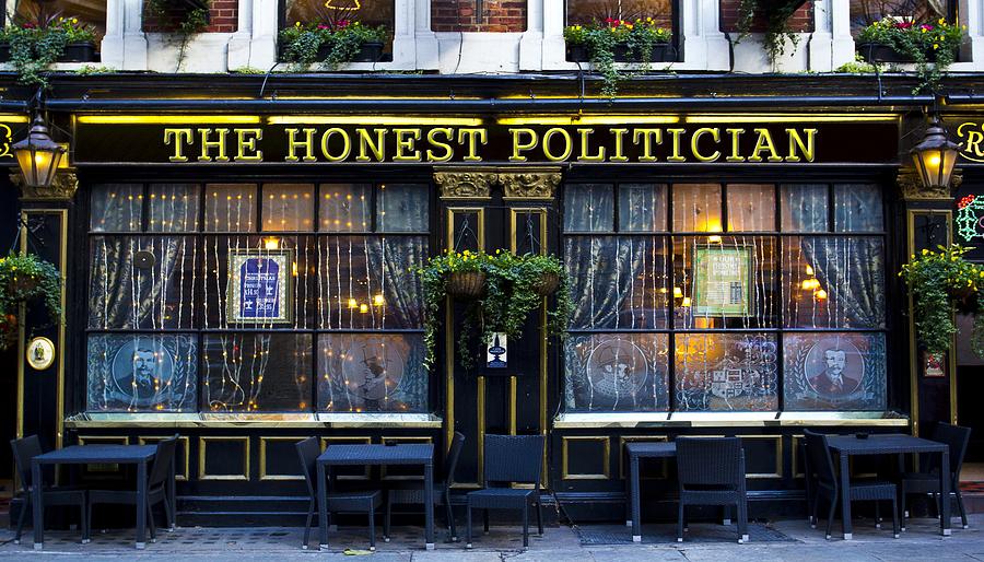 The Honest Politician Pub Photograph by David Pyatt