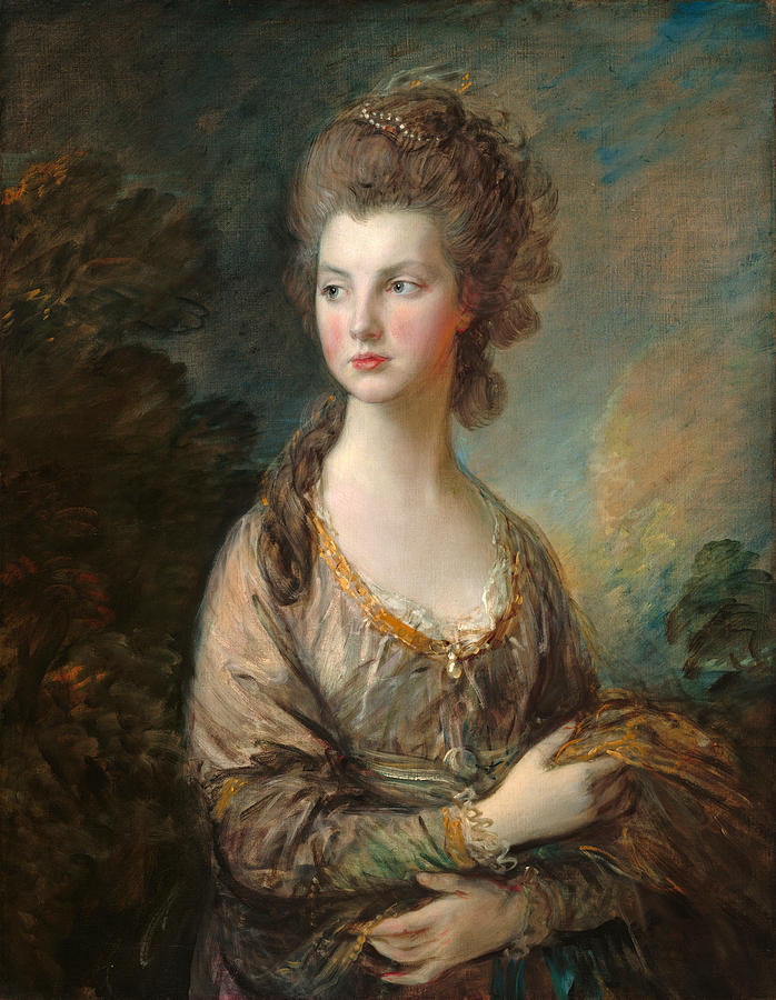 The Honourable Mrs. Thomas Graham Painting by Thomas Gainsborough