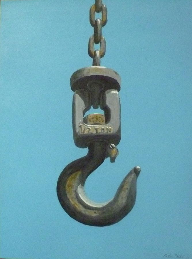 Acrylic Painting - The Hook by Peter Keitel