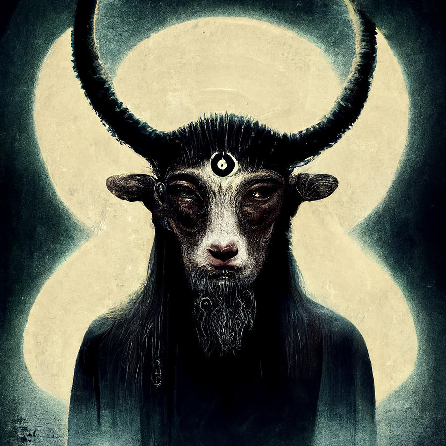 The Horned God Digital Art by Michael McDonald | Pixels