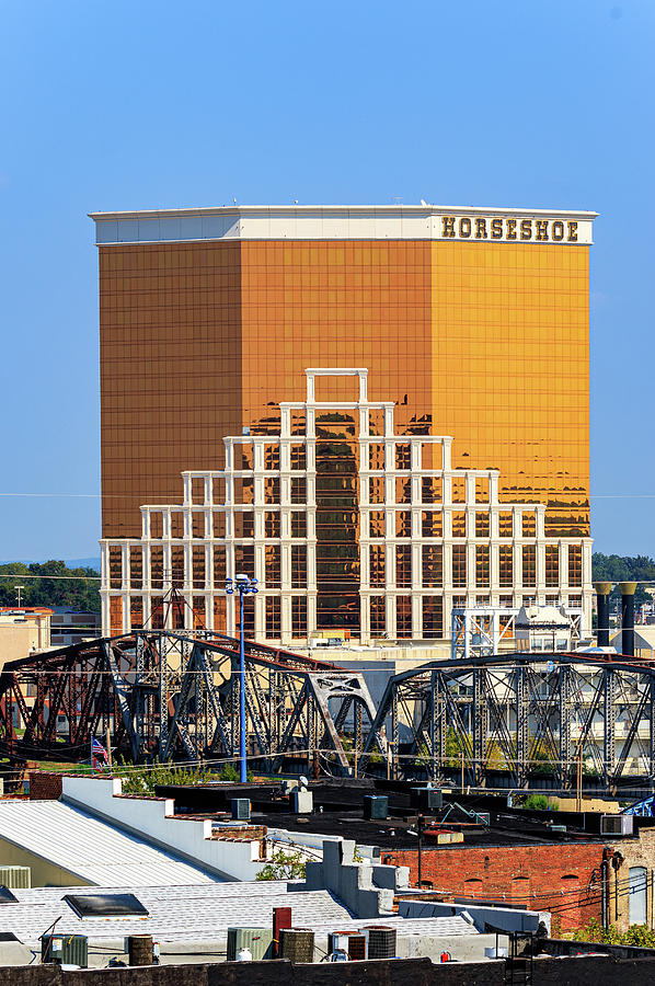 The Horseshoe Casino in Shreveport Bossier City, LA. Photograph by