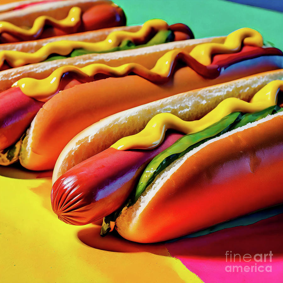 The Hot Dog Significance Digital Art