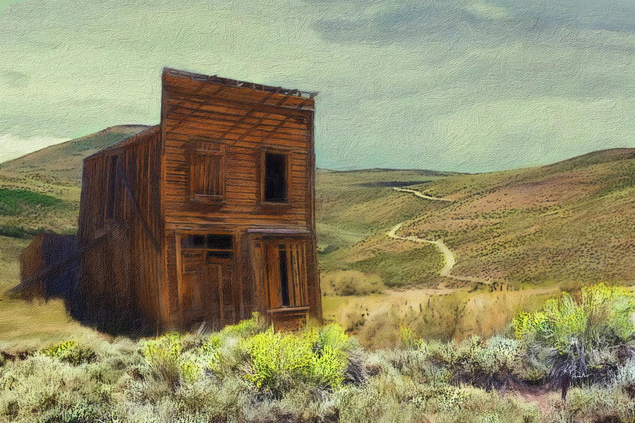 The Hotel at The End of The Road Digital Art by Russ Harris