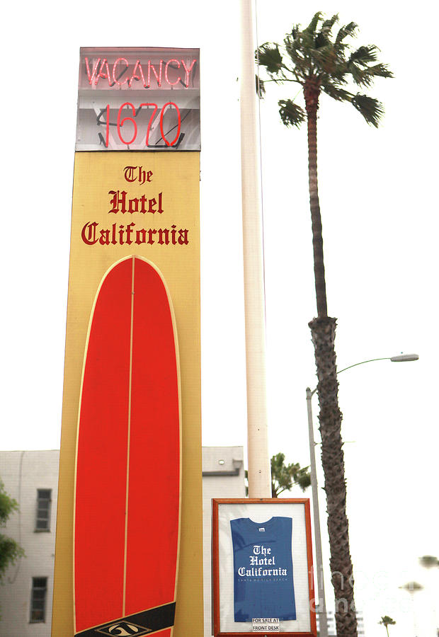 The Hotel California Photograph by Jennifer Camp