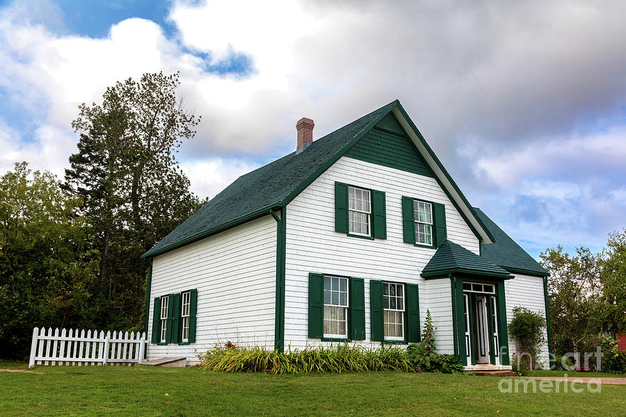 The house featured in Anne of Green Gables, Prince Edward Island, Canada Photograph by Jane Rix