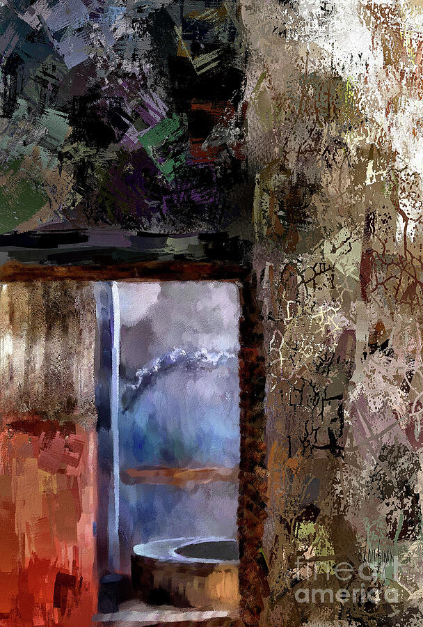 The House Of The Ancient Hunt Digital Art by Lois Bryan The House Of The Ancient Hunt Digital Art by Lois Bryan