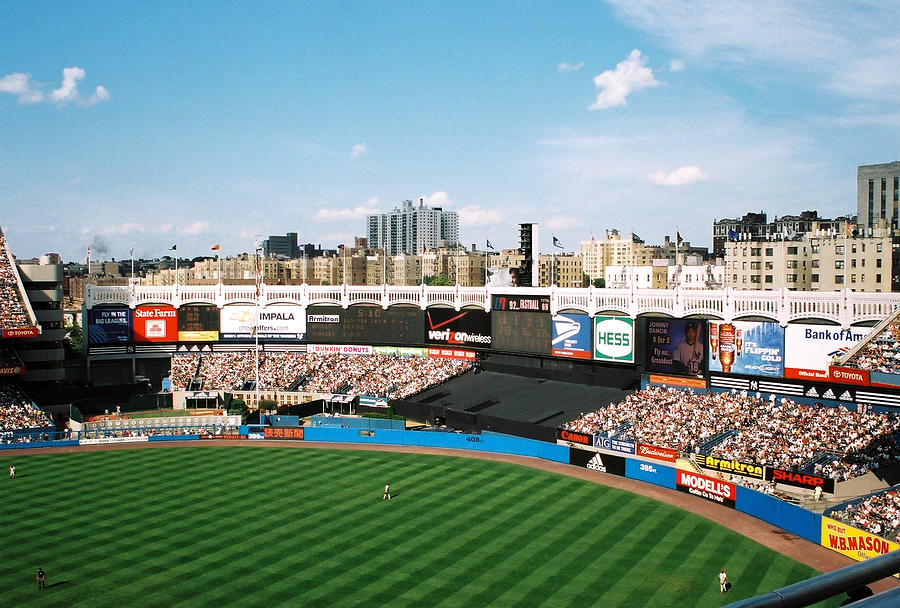 THE House That Ruth Built Original Yankee Stadium Photograph by Harriet 