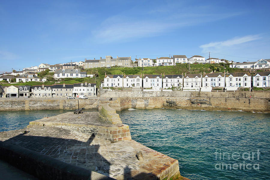 The Houses of Porthleven Photograph by Terri Waters