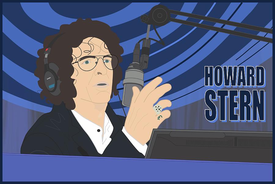 The Howard Stern Show Birthday Bash Digital Art by Troy Arthur Graphics