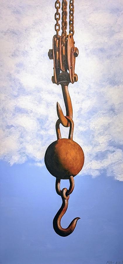 The Hudson Hook Painting by Peter Keitel