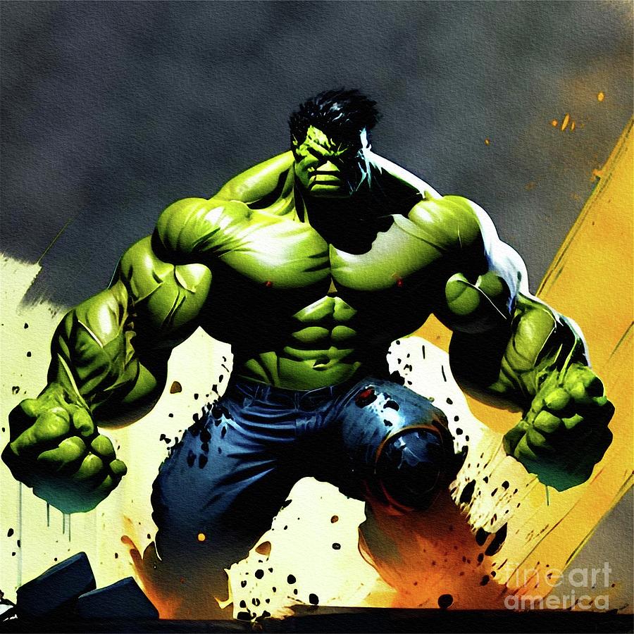 The Hulk Painting by John Springfield - Fine Art America