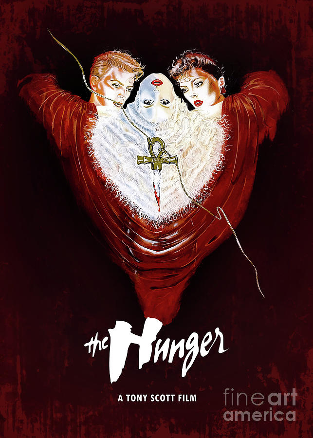 Movie Poster Digital Art - The Hunger by Bo Kev