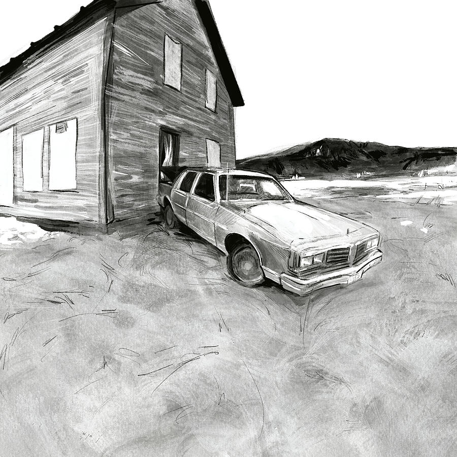 The Hunt for Brianna Maitland Drawing by Hannah Hill The Hunt for Brianna Maitland Drawing by Hannah Hill
