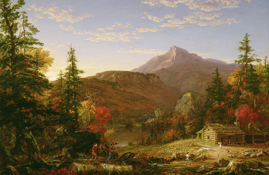 Thomas Cole Painting - The Hunters Return, 1845 by Thomas Cole