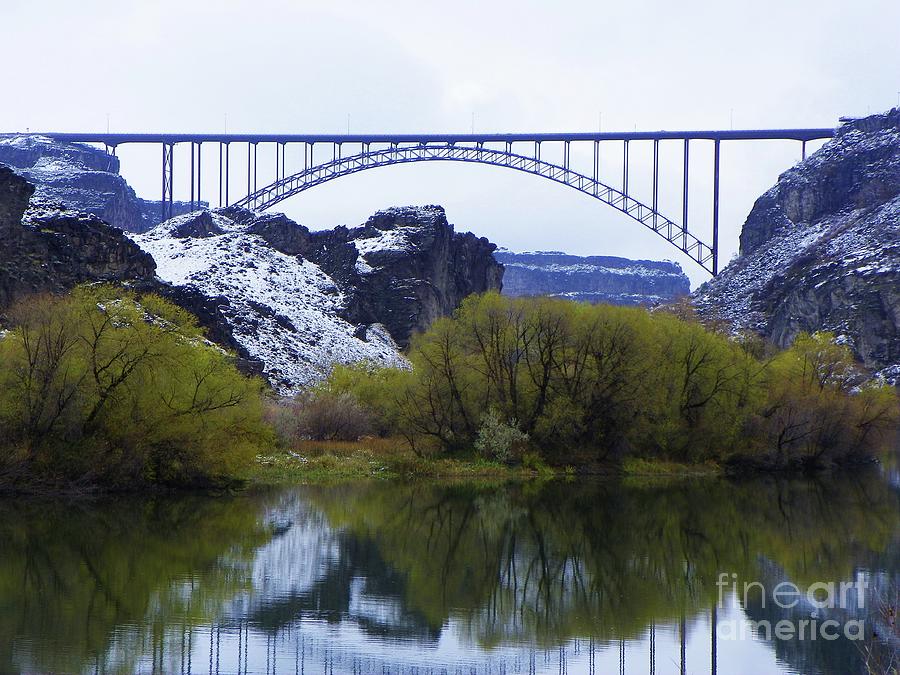 The I. B. Perrine Bridge Twin Falls, Idaho Art Print Photograph By Art ...