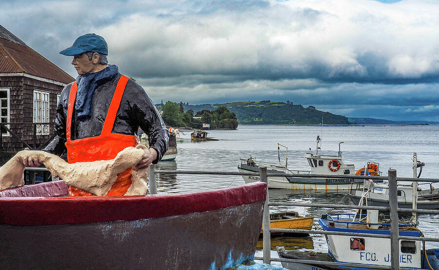 The Iconic Chilean Fisherman Photograph by Leslie Struxness