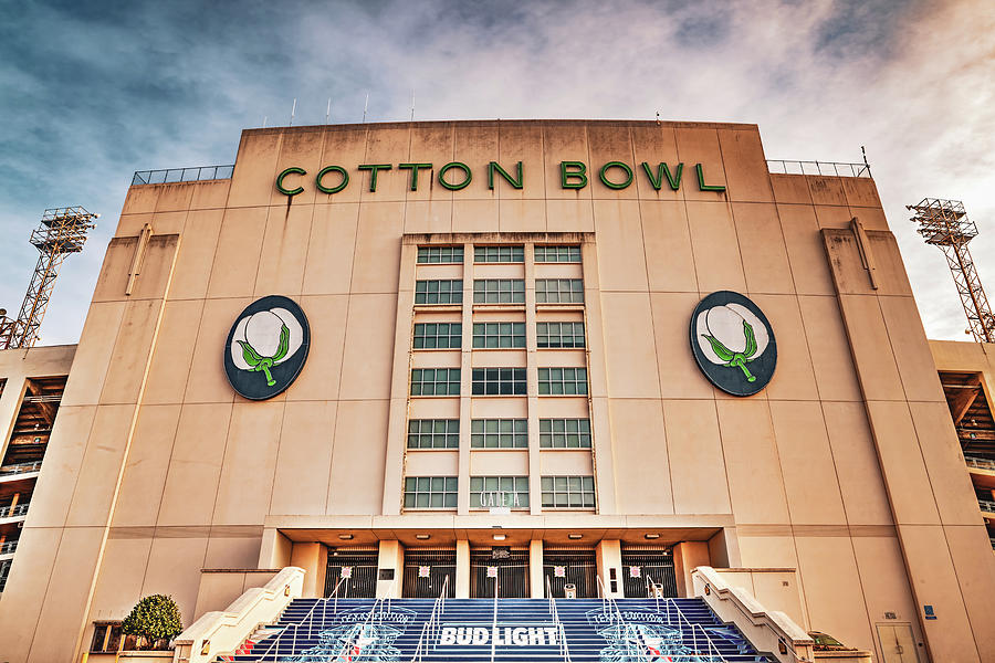 The Iconic Cotton Bowl At Fair Park - Dallas Texas Photograph by ...