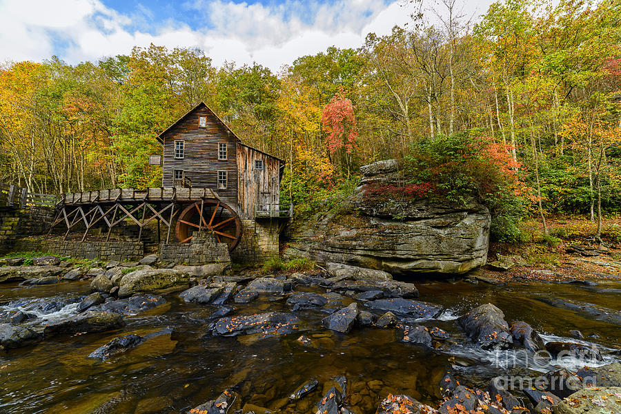 The Iconic Grist Mill Photograph by Thomas R Fletcher