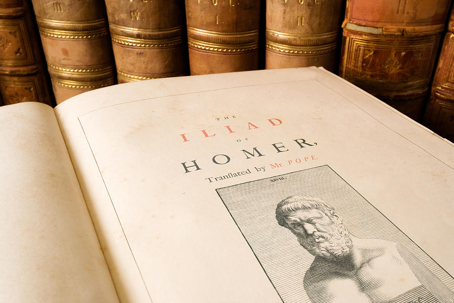 The Iliad - Homer Photograph by Duncan1890