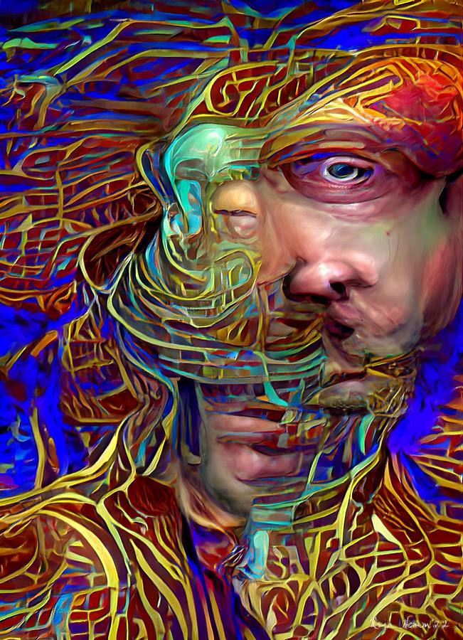 The Illusion of the Self Digital Art by Rein Nomm