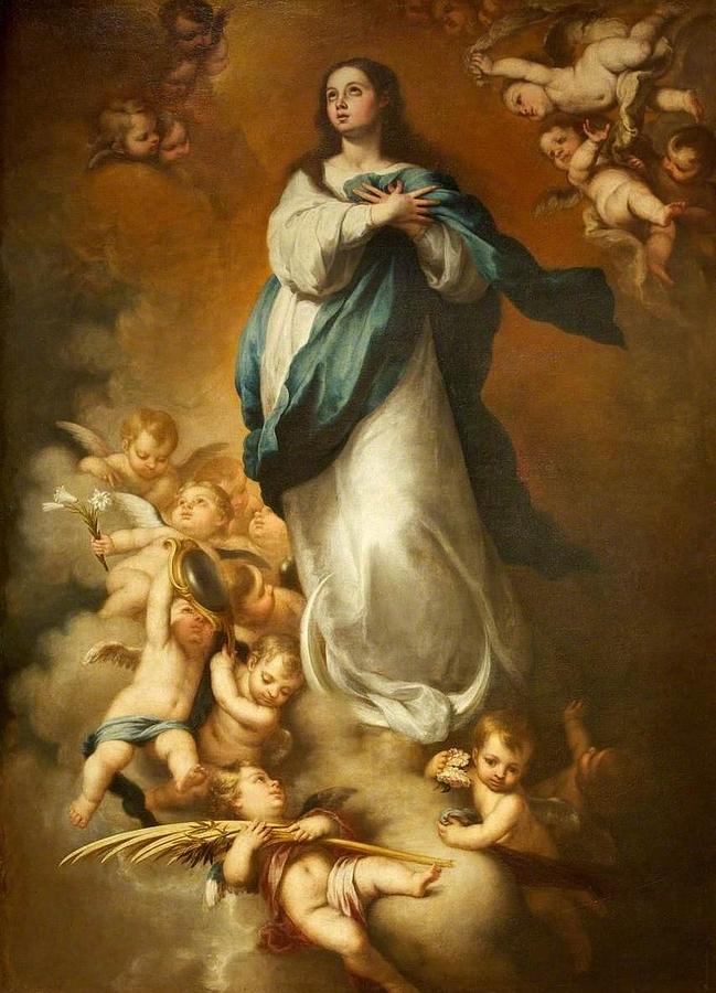 The Immaculate Conception after Murillo Painting by Anonymous | Pixels