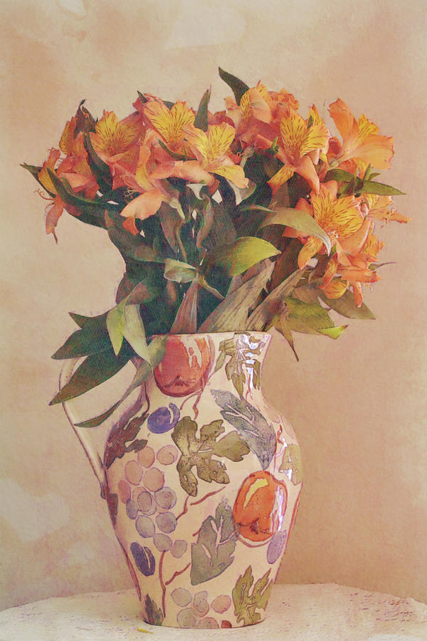 The Imperfect Flowers in a Perfect Vase Digital Art by Gaby Ethington
